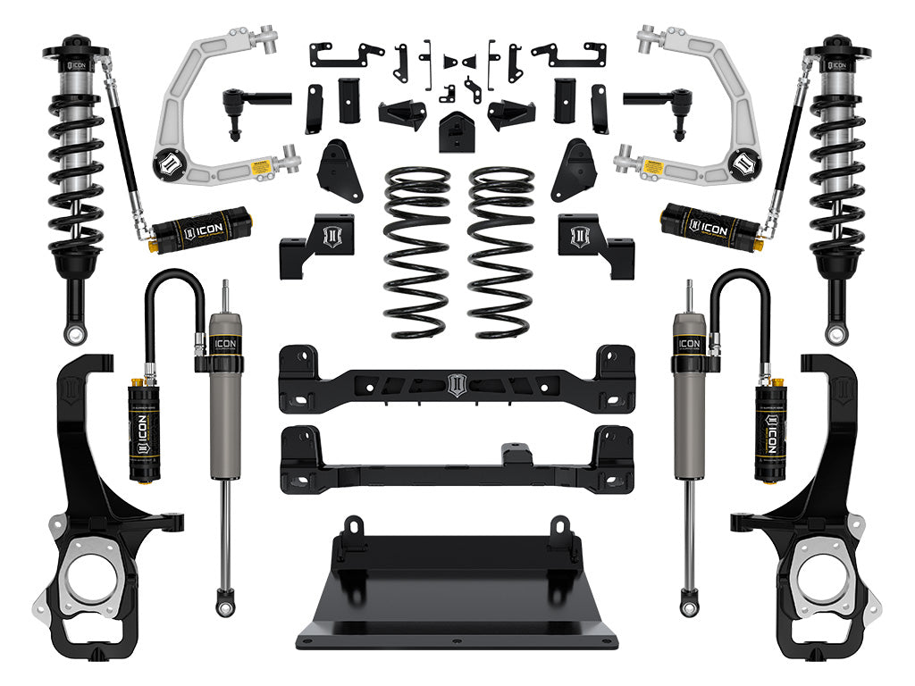 ICON Vehicle Dynamics K53276 - 22-24 TOYOTA TUNDRA 6" STAGE 6 SUSPENSION SYSTEM BILLET CDCV 3