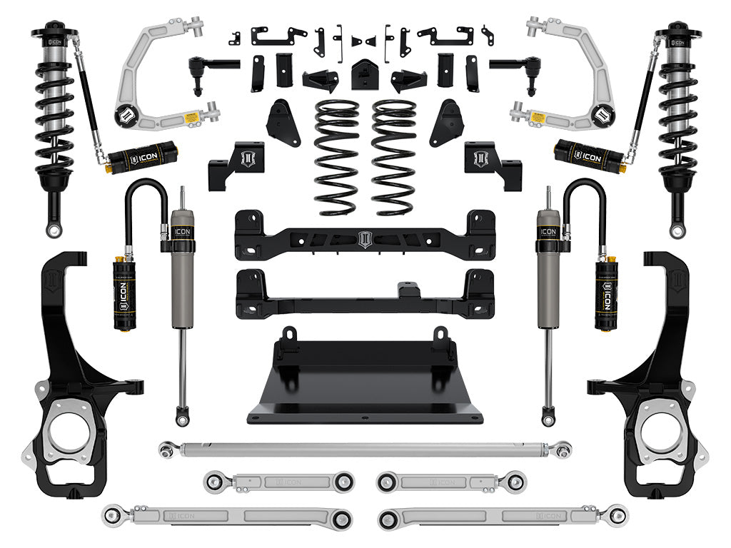 ICON Vehicle Dynamics K53277 - 22-24 TOYOTA TUNDRA 6" STAGE 7 SUSPENSION SYSTEM BILLET CDCV 6