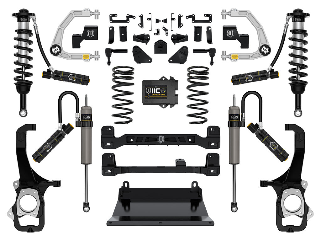 ICON Vehicle Dynamics K53278 - 22-24 TOYOTA TUNDRA 6" STAGE 8 SUSPENSION SYSTEM BILLET UCA 6