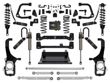 ICON Vehicle Dynamics K53279T - 22-24 TOYOTA TUNDRA 6" STAGE 9 SUSPENSION SYSTEM TUBULAR UCA 5