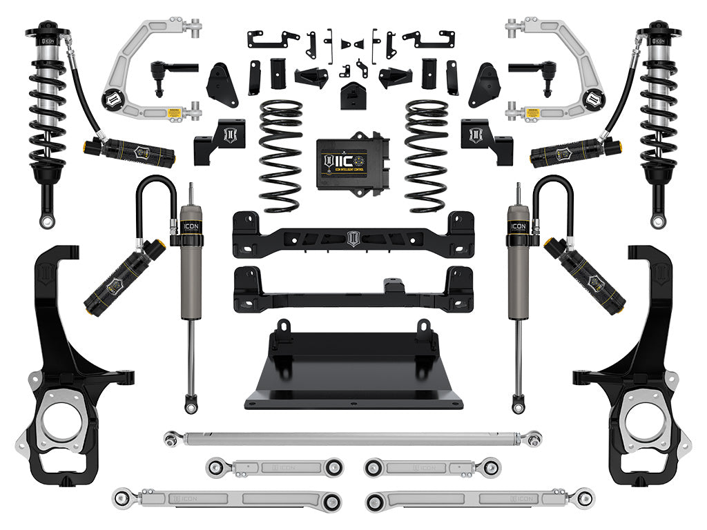 ICON Vehicle Dynamics K53279 - 22-24 TOYOTA TUNDRA 6" STAGE 9 SUSPENSION SYSTEM BILLET UCA 1