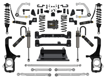 ICON Vehicle Dynamics K53279 - 22-24 TOYOTA TUNDRA 6" STAGE 9 SUSPENSION SYSTEM BILLET UCA 1