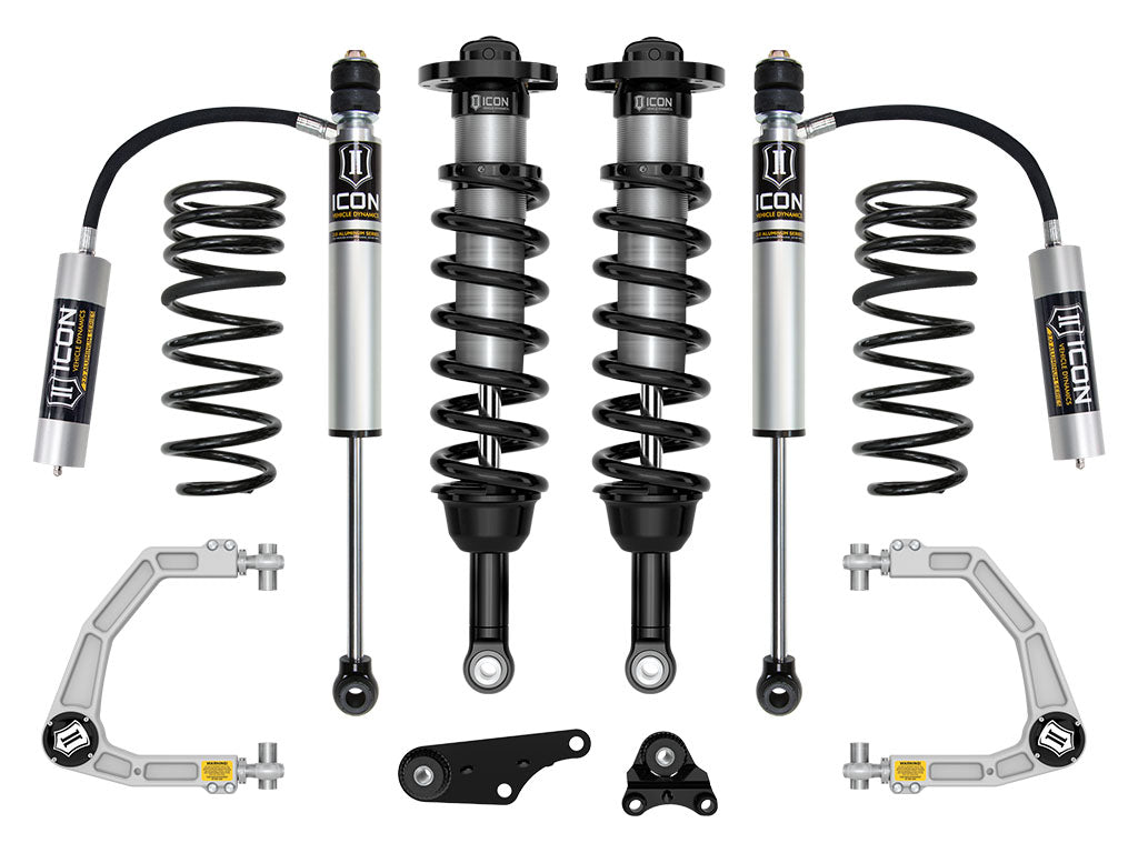 ICON Vehicle Dynamics K53293S - 24-25 TACOMA 1.25-3" STAGE 3 SUSPENSION SYSTEM BILLET WITH TRIPLE RATE SPRING