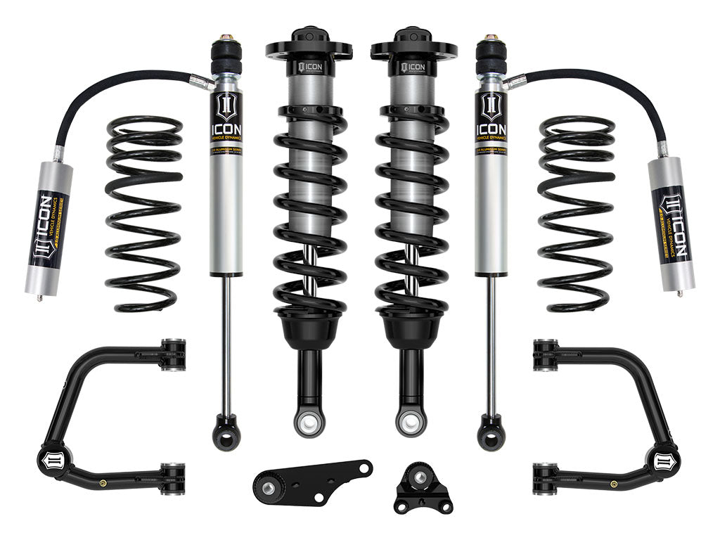 ICON Vehicle Dynamics K53293TS - 24-25 TACOMA 1.25-3" STAGE 3 SUSPENSION SYSTEM TUBULAR WITH TRIPLE RATE SPRING