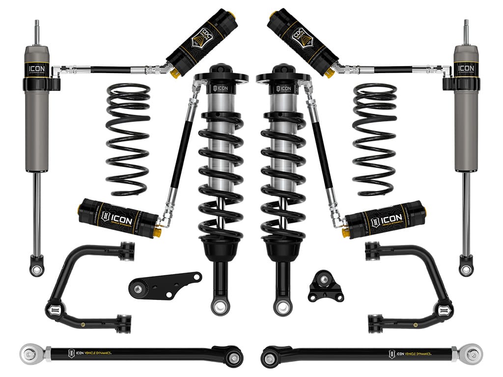 ICON Vehicle Dynamics NA ICON Vehicle Dynamics K53298TS - 24-25 TACOMA 1.25-3" STAGE 8 SUSPENSION SYSTEM TUBULAR WITH TRIPLE RATE SPRING