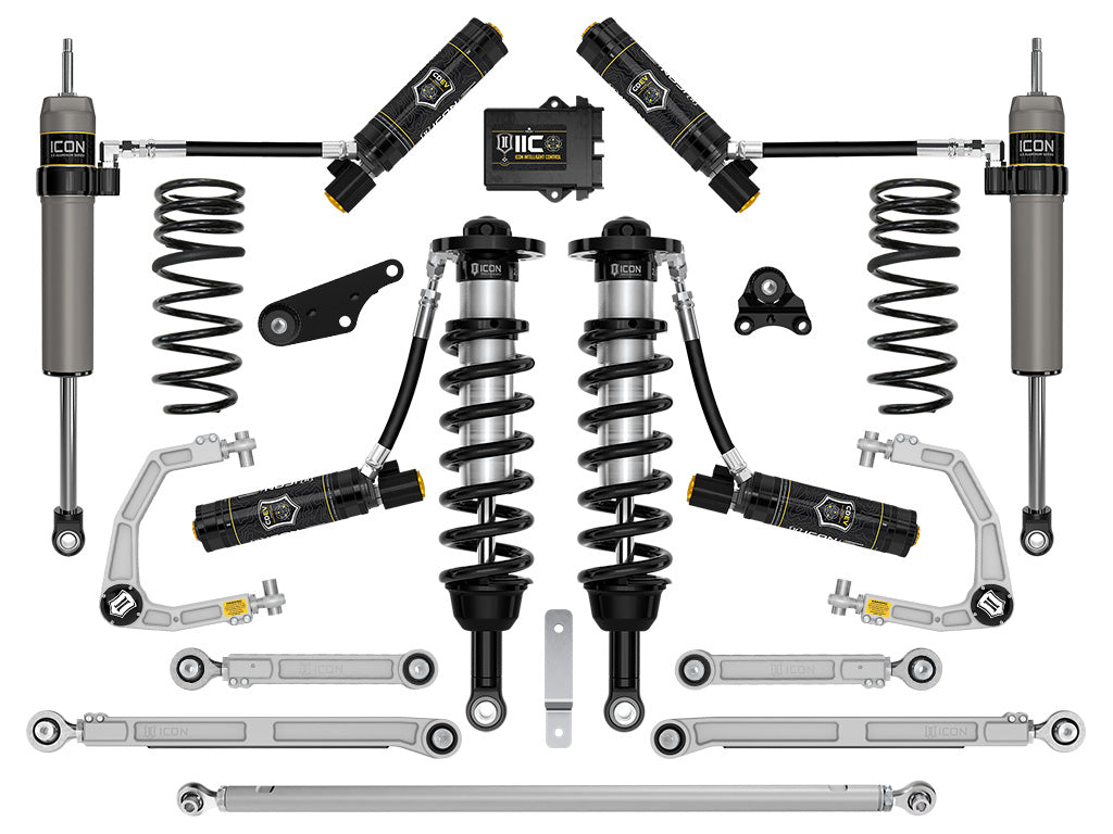 ICON Vehicle Dynamics K53372 - 24-25 LAND CRUISER 250 SERIES 1.25-3" LIFT STAGE 12 SUSPENSION SYSTEM BILLET 3