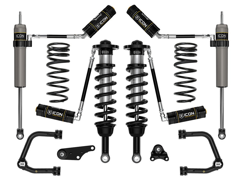 ICON 2025 Toyota 4Runner 4WD 1.25-3" Lift Stage 5 Suspension System Tubular