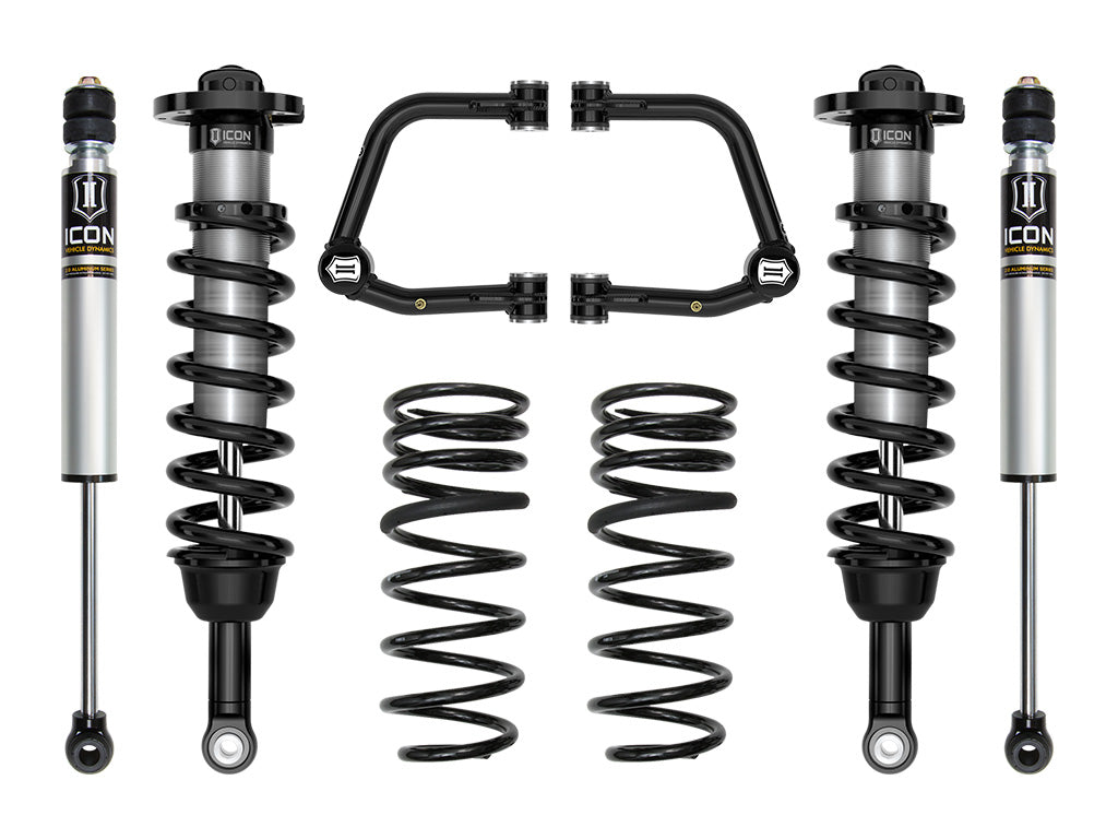ICON 2025 Toyota 4Runner 2WD 1.25-3" Lift Stage 2 Suspension System Tubular