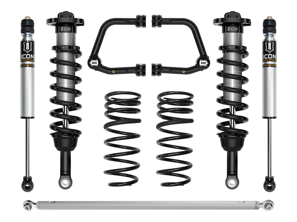 ICON 2025 Toyota 4Runner 2WD 1.25-3" Lift Stage 3 Suspension System Tubular