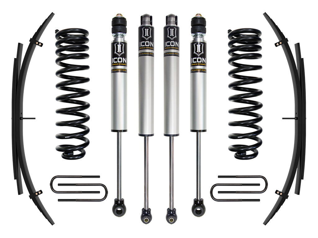 ICON Vehicle Dynamics K62511L - 17-19 FORD F250/F350 2.5" STAGE 1 SUSPENSION SYSTEM W EXPANSION PACK 2