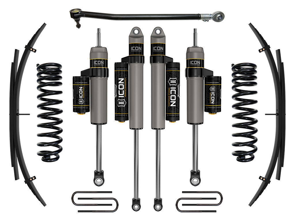ICON Vehicle Dynamics K62513L - 17-19 FORD F250/F350 2.5" STAGE 3 SUSPENSION SYSTEM W EXPANSION PACK 2