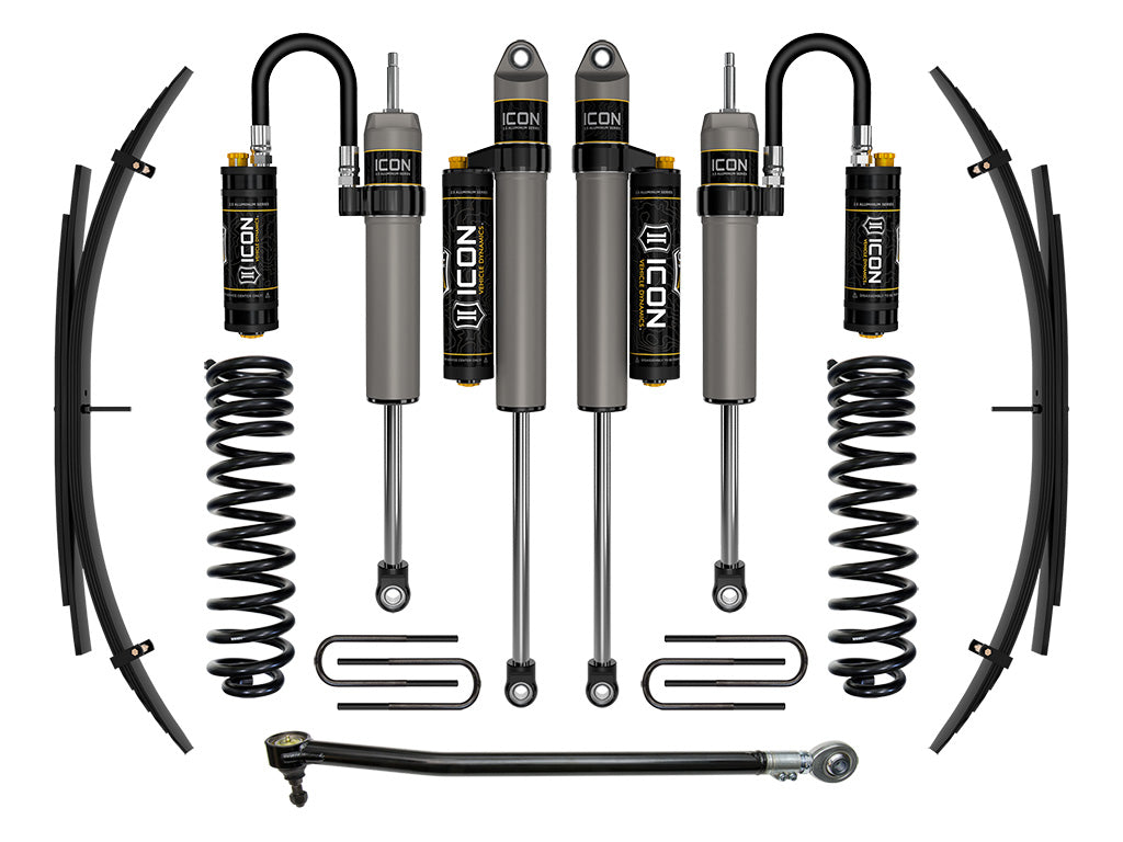 ICON Vehicle Dynamics K62514L - 17-19 FORD F250/F350 2.5" STAGE 4 SUSPENSION SYSTEM W EXPANSION PACK 2