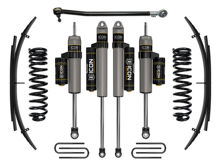 ICON Vehicle Dynamics K62523L - 20-22 FORD F250/F350 2.5" STAGE 3 SUSPENSION SYSTEM W EXPANSION PACK 4