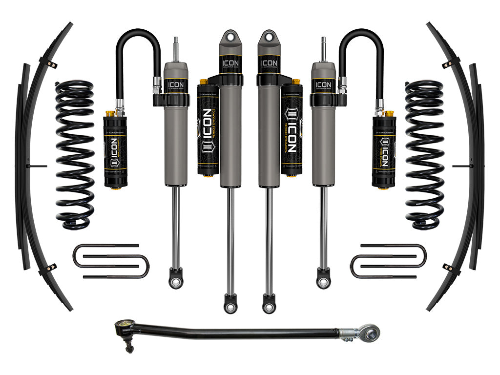 ICON Vehicle Dynamics K62524L - 20-22 FORD F250/F350 2.5" STAGE 4 SUSPENSION SYSTEM W EXPANSION PACK 4