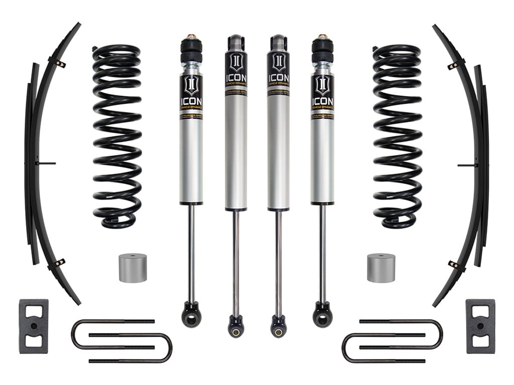 ICON Vehicle Dynamics NA ICON Vehicle Dynamics K62561L - 23 FORD F250/F350 DIESEL 2.5" STAGE 1 SUSPENSION SYSTEM W EXPANSION PACK