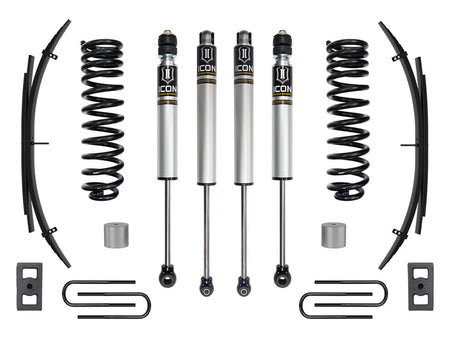 ICON Vehicle Dynamics NA ICON Vehicle Dynamics K62561L - 23 FORD F250/F350 DIESEL 2.5" STAGE 1 SUSPENSION SYSTEM W EXPANSION PACK