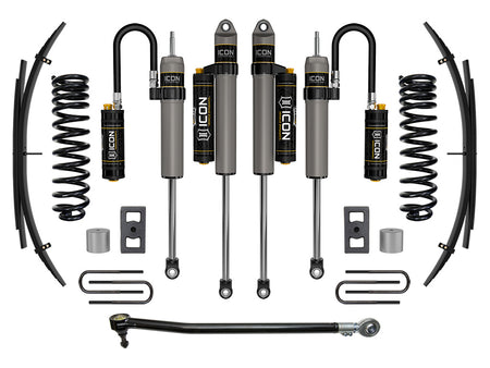 ICON Vehicle Dynamics K62564L - 23 FORD F250/F350 DIESEL 2.5" STAGE 4 SUSPENSION SYSTEM W/ EXPANSION PACK 2