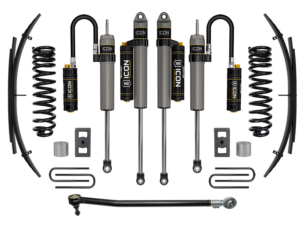ICON Vehicle Dynamics NA ICON Vehicle Dynamics K62594L - 23 FORD F250/F350 GAS 2.5" STAGE 4 SUSPENSION SYSTEM W/ EXPANSION PACK