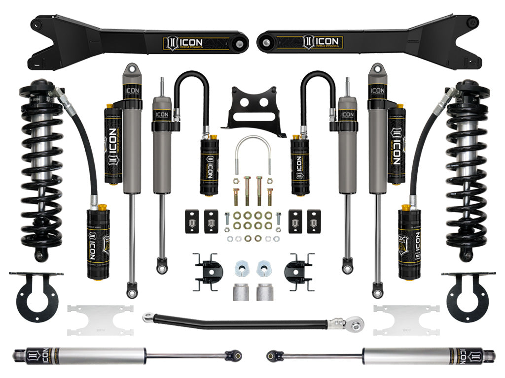 ICON Vehicle Dynamics K63106 - 05-16 FORD F250/F350 2.5-3" STAGE 6 COILOVER CONVERSION SYSTEM 2