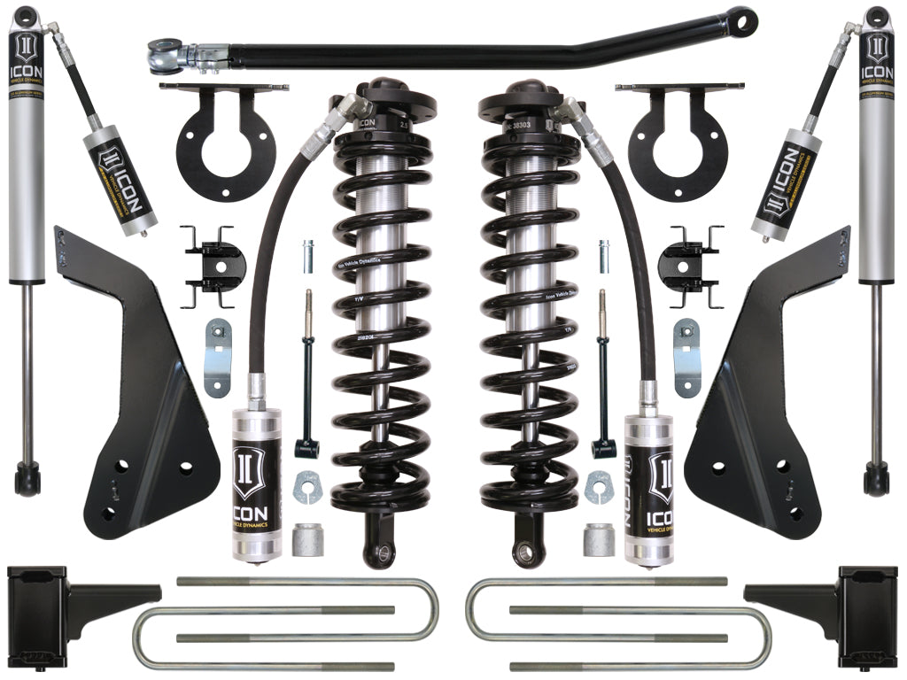 ICON Vehicle Dynamics K63111 - 05-07 FORD F-250/F-350 4-5.5" STAGE 1 COILOVER CONVERSION SYSTEM 2