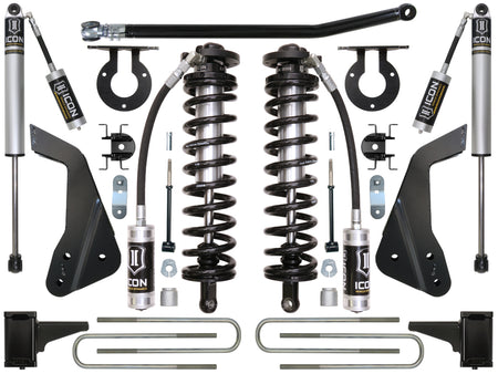 ICON Vehicle Dynamics K63111 - 05-07 FORD F-250/F-350 4-5.5" STAGE 1 COILOVER CONVERSION SYSTEM 2
