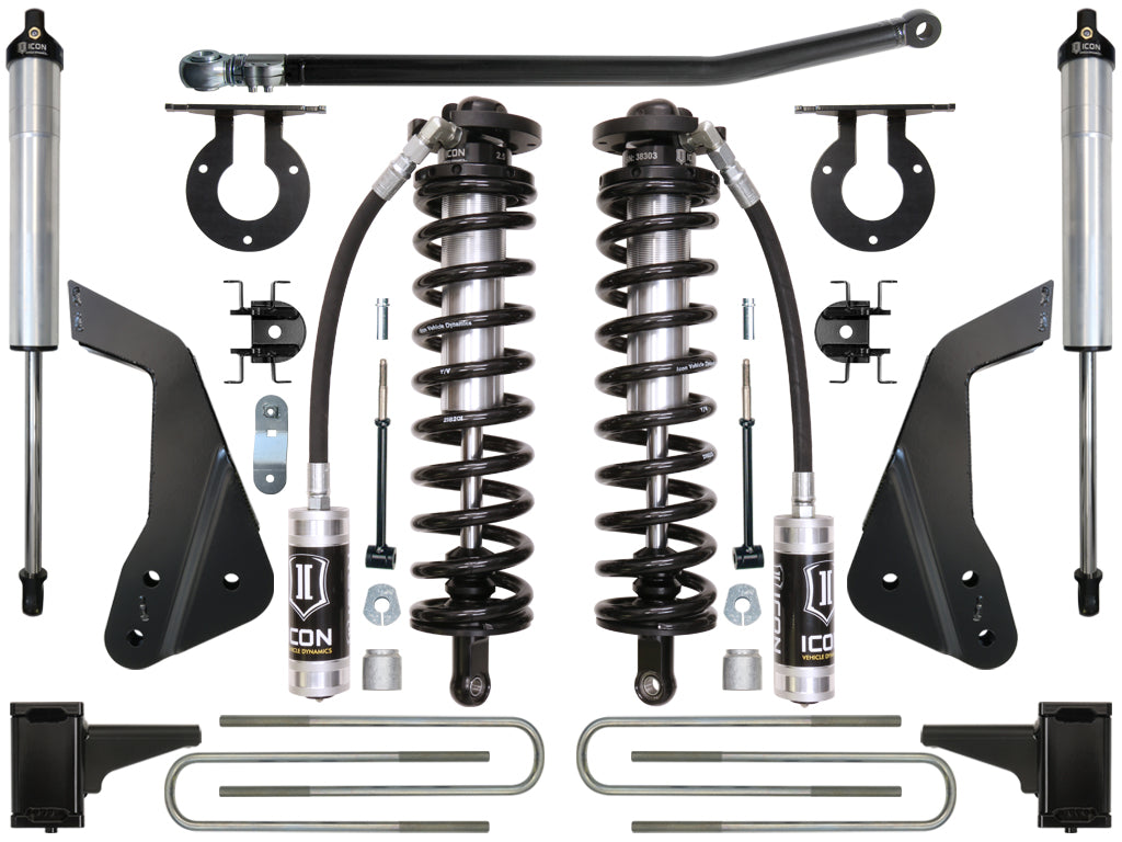 ICON Vehicle Dynamics K63112 - 05-07 FORD F-250/F-350 4-5.5" STAGE 2 COILOVER CONVERSION SYSTEM 2