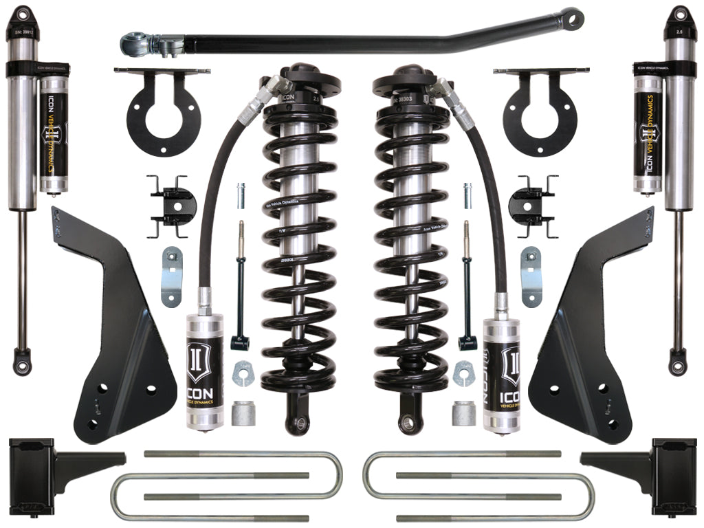 ICON Vehicle Dynamics K63113 - 05-07 FORD F-250/F-350 4-5.5" STAGE 3 COILOVER CONVERSION SYSTEM 2