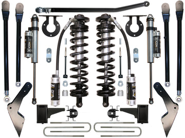 ICON Vehicle Dynamics K63114 - 05-07 FORD F-250/F-350 4-5.5" STAGE 4 COILOVER CONVERSION SYSTEM 2