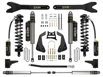 ICON Vehicle Dynamics K63115R - 05-07 FORD F250/F350 4-5.5" STAGE 5 COILOVER CONVERSION SYSTEM W RADIUS ARM 2