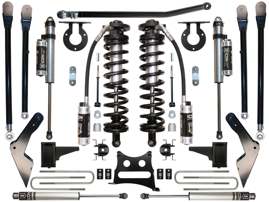 ICON Vehicle Dynamics K63115 - 05-07 FORD F-250/F-350 4-5.5" STAGE 5 COILOVER CONVERSION SYSTEM 2