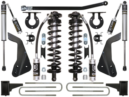 ICON Vehicle Dynamics K63121 - 08-10 FORD F-250/F-350 4-5.5" STAGE 1 COILOVER CONVERSION SYSTEM 2