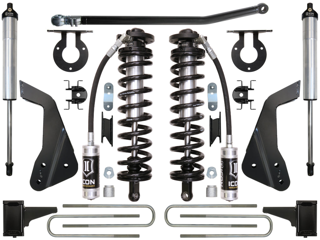 ICON Vehicle Dynamics K63122 - 08-10 FORD F-250/F-350 4-5.5" STAGE 2 COILOVER CONVERSION SYSTEM 2