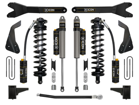 ICON Vehicle Dynamics K63124R - 08-10 FORD F250/F350 4-5.5" STAGE 4 COILOVER CONVERSION SYSTEM W RADIUS ARM 2