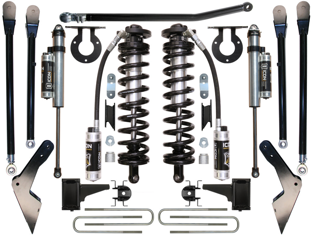 ICON Vehicle Dynamics K63124 - 08-10 FORD F-250/F-350 4-5.5" STAGE 4 COILOVER CONVERSION SYSTEM 2