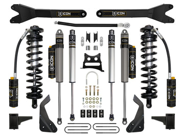ICON Vehicle Dynamics K63125R - 08-10 FORD F250/F350 4-5.5" STAGE 5 COILOVER CONVERSION SYSTEM W RADIUS ARM 3