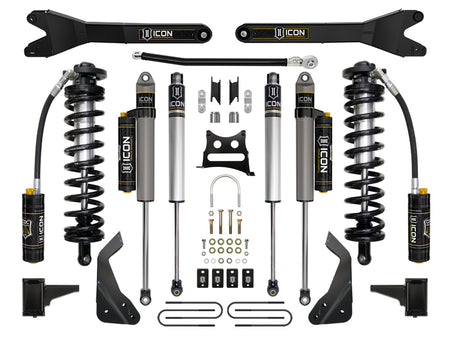 ICON Vehicle Dynamics K63125R - 08-10 FORD F250/F350 4-5.5" STAGE 5 COILOVER CONVERSION SYSTEM W RADIUS ARM 3