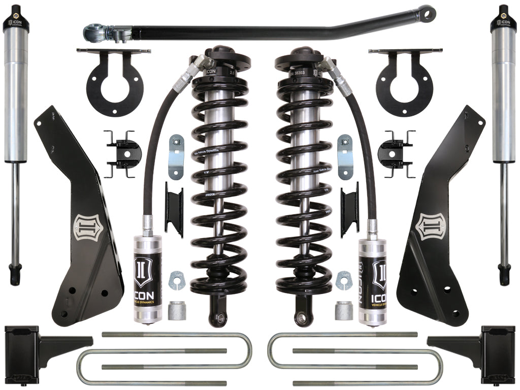 ICON Vehicle Dynamics K63132 - 11-16 FORD F-250/F-350 4-5.5" STAGE 2 COILOVER CONVERSION SYSTEM 2