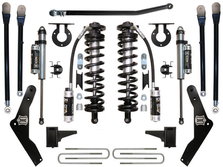 ICON Vehicle Dynamics K63134 - 11-16 FORD F-250/F-350 4-5.5" STAGE 4 COILOVER CONVERSION SYSTEM 3