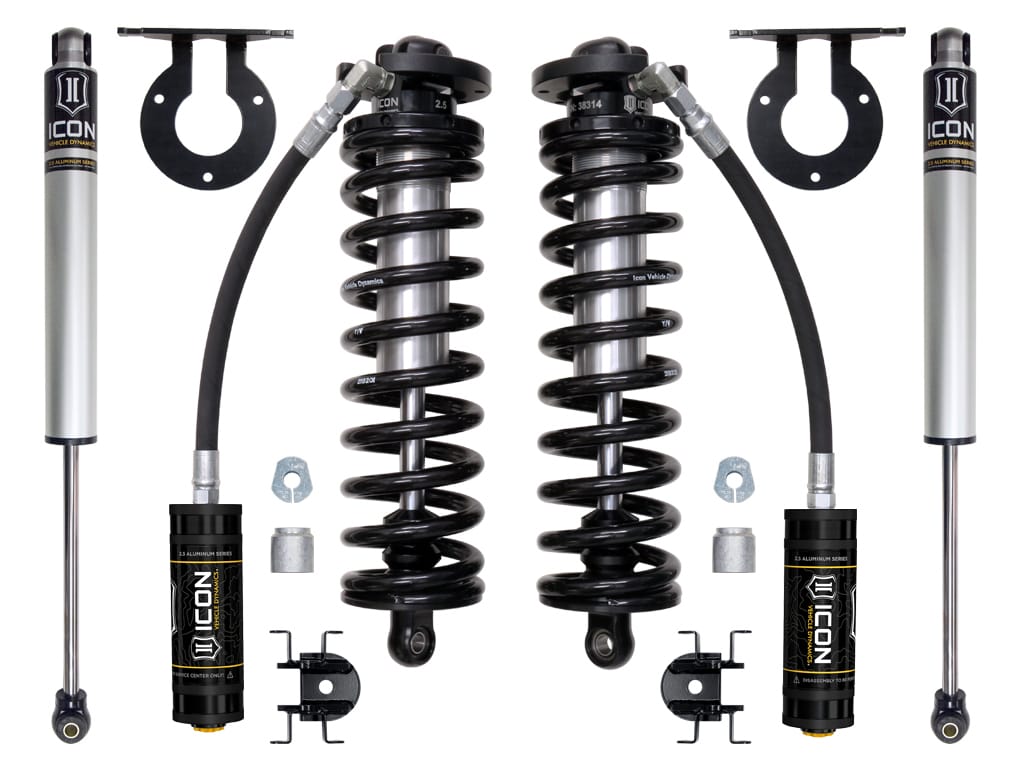 ICON Vehicle Dynamics NA ICON Vehicle Dynamics K63141 - 17-23 FORD F250/F350 2.5-3" STAGE 1 COILOVER CONVERSION SYSTEM