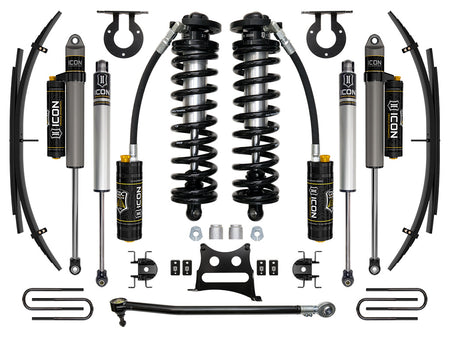 ICON Vehicle Dynamics K63144L - 17-22 FORD F250/F350 2.5-3" STAGE 4 COILOVER CONVERSION SYSTEM W EXPANSION PACK 3