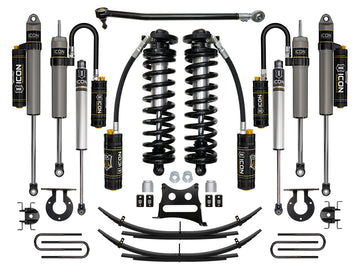 ICON Vehicle Dynamics K63145L - 17-22 FORD F250/F350 2.5-3" STAGE 5 COILOVER CONVERSION SYSTEM W EXPANSION PACK 3