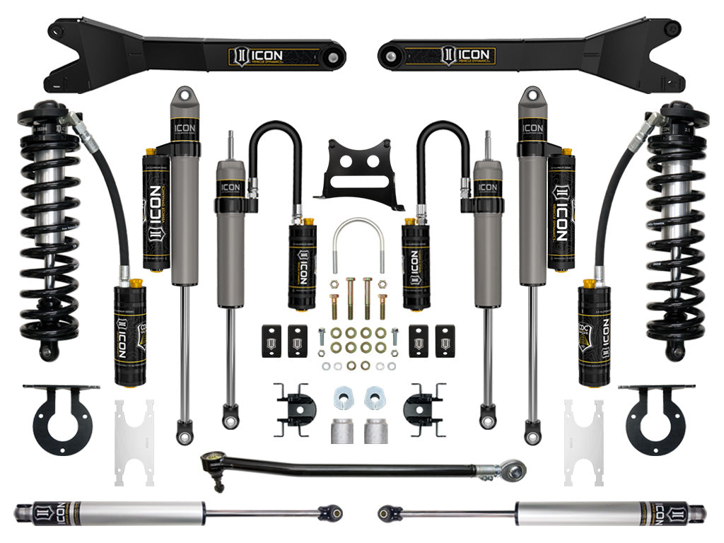 ICON Vehicle Dynamics K63146 - 17-22 FORD F250/F350 2.5-3" STAGE 6 COILOVER CONVERSION SYSTEM 2