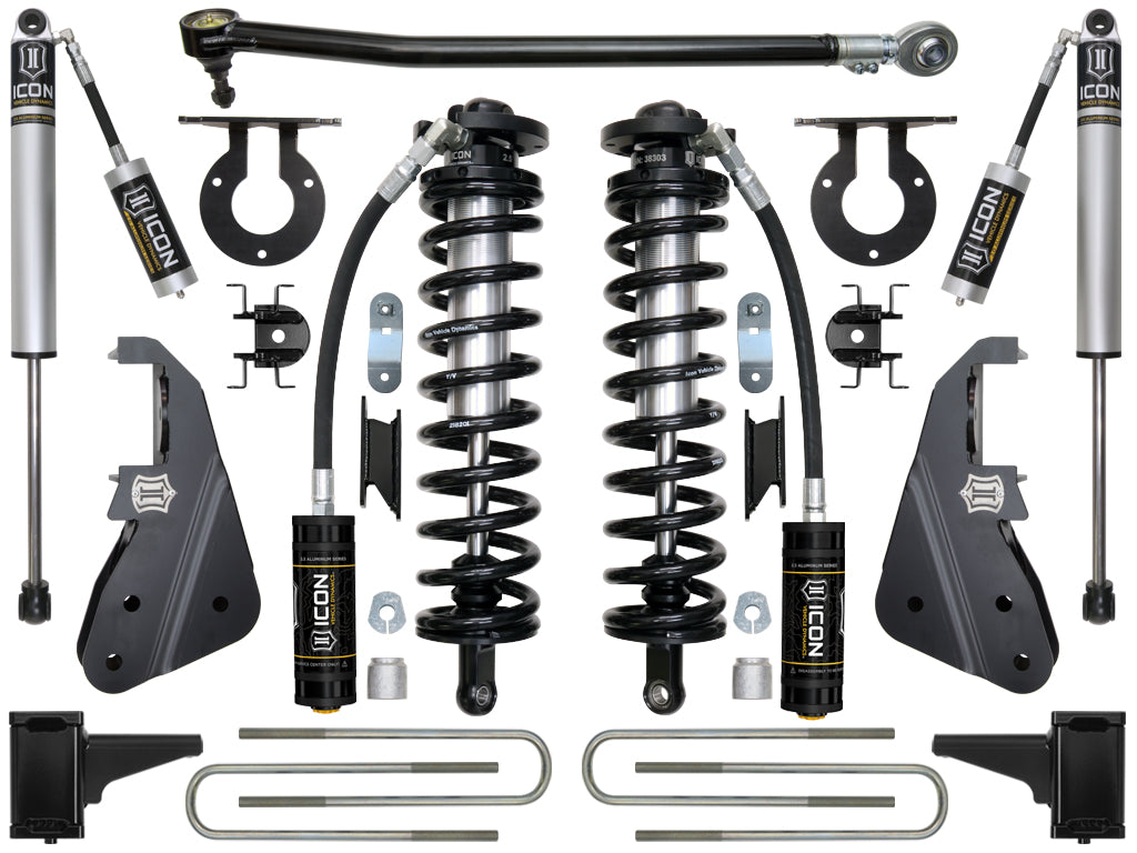 ICON Vehicle Dynamics K63151 - 17-22 FORD F-250/F-350 4-5.5" STAGE 1 COILOVER CONVERSION SYSTEM 2