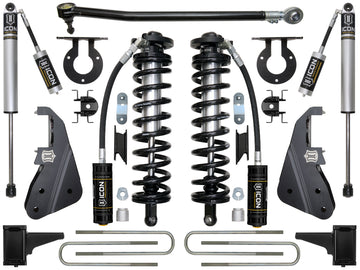 ICON Vehicle Dynamics K63151 - 17-22 FORD F-250/F-350 4-5.5" STAGE 1 COILOVER CONVERSION SYSTEM 2