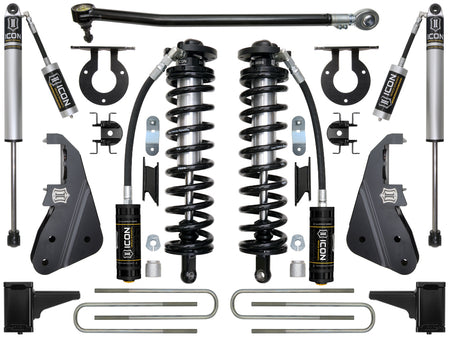 ICON Vehicle Dynamics K63151 - 17-22 FORD F-250/F-350 4-5.5" STAGE 1 COILOVER CONVERSION SYSTEM 2