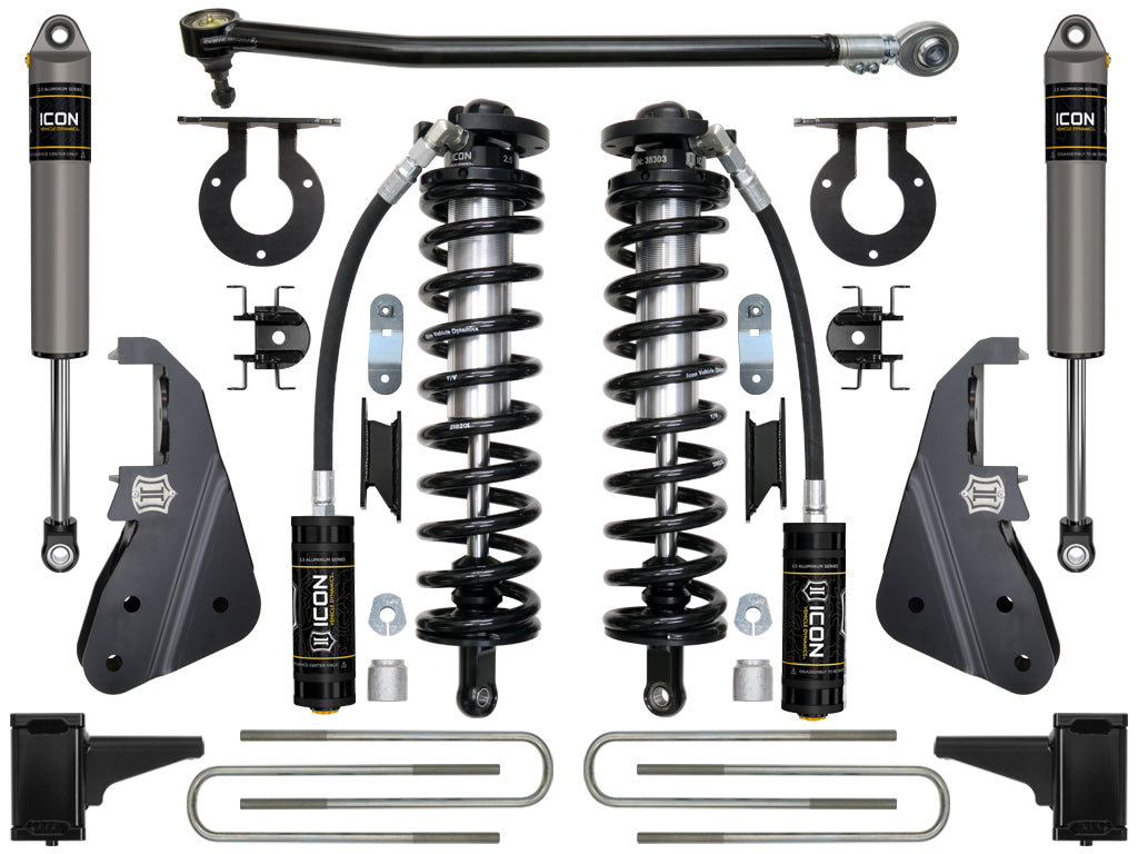 ICON Vehicle Dynamics K63152 - 17-22 FORD F-250/F-350 4-5.5" STAGE 2 COILOVER CONVERSION SYSTEM 2