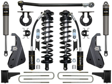 ICON Vehicle Dynamics K63152 - 17-22 FORD F-250/F-350 4-5.5" STAGE 2 COILOVER CONVERSION SYSTEM 2
