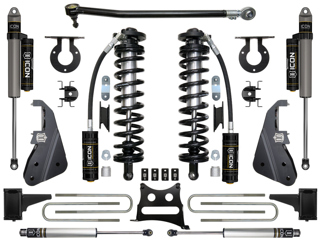 ICON Vehicle Dynamics K63153 - 17-22 FORD F-250/F-350 4-5.5" STAGE 3 COILOVER CONVERSION SYSTEM 2