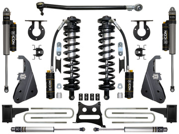 ICON Vehicle Dynamics K63154 - 17-22 FORD F-250/F-350 4-5.5" STAGE 4 COILOVER CONVERSION SYSTEM 2