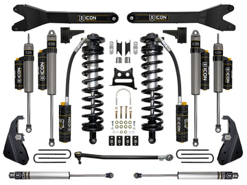 ICON Vehicle Dynamics K63156R - 17-22 FORD F250/F350 4-5.5" STAGE 6 COILOVER CONVERSION SYSTEM W RADIUS ARM 5